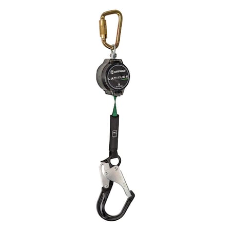 Latitude Pro 7' Single Web SRL: Steel Carabiner, Alu Rebar Hook